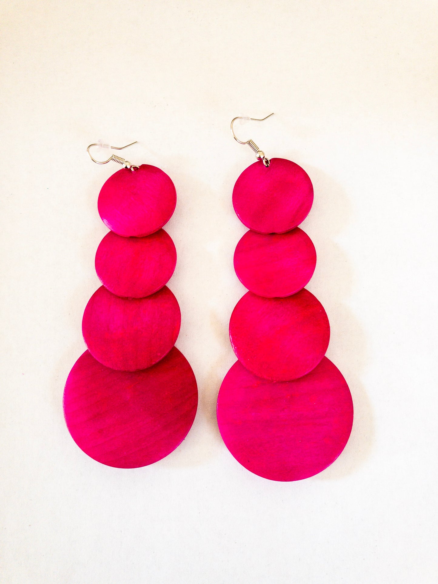 Queen Discs Drop Earrings