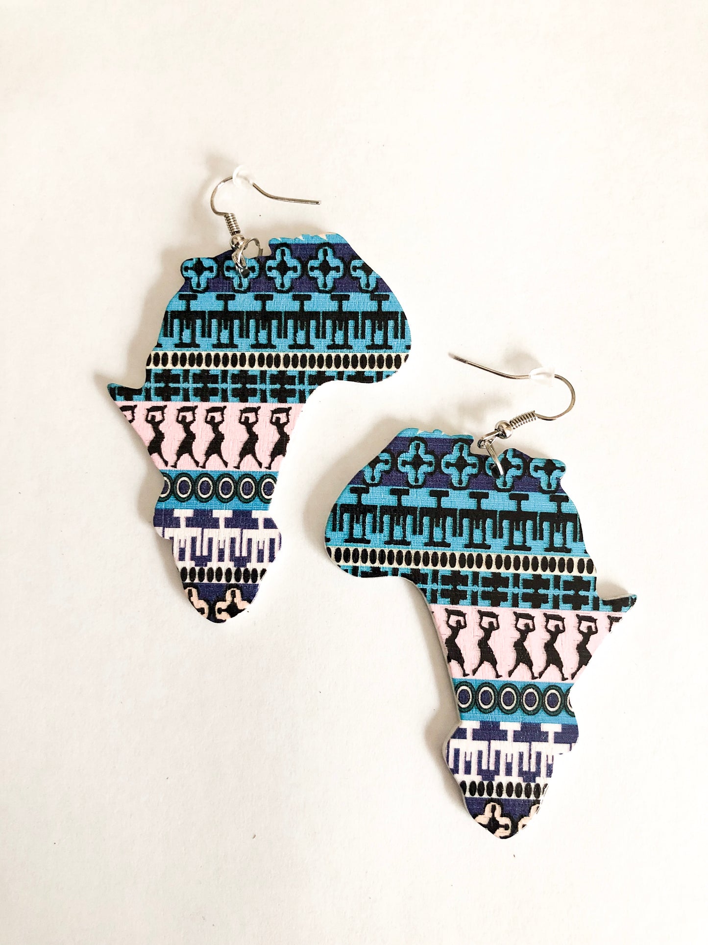 Pride Land Map Of Africa Earrings