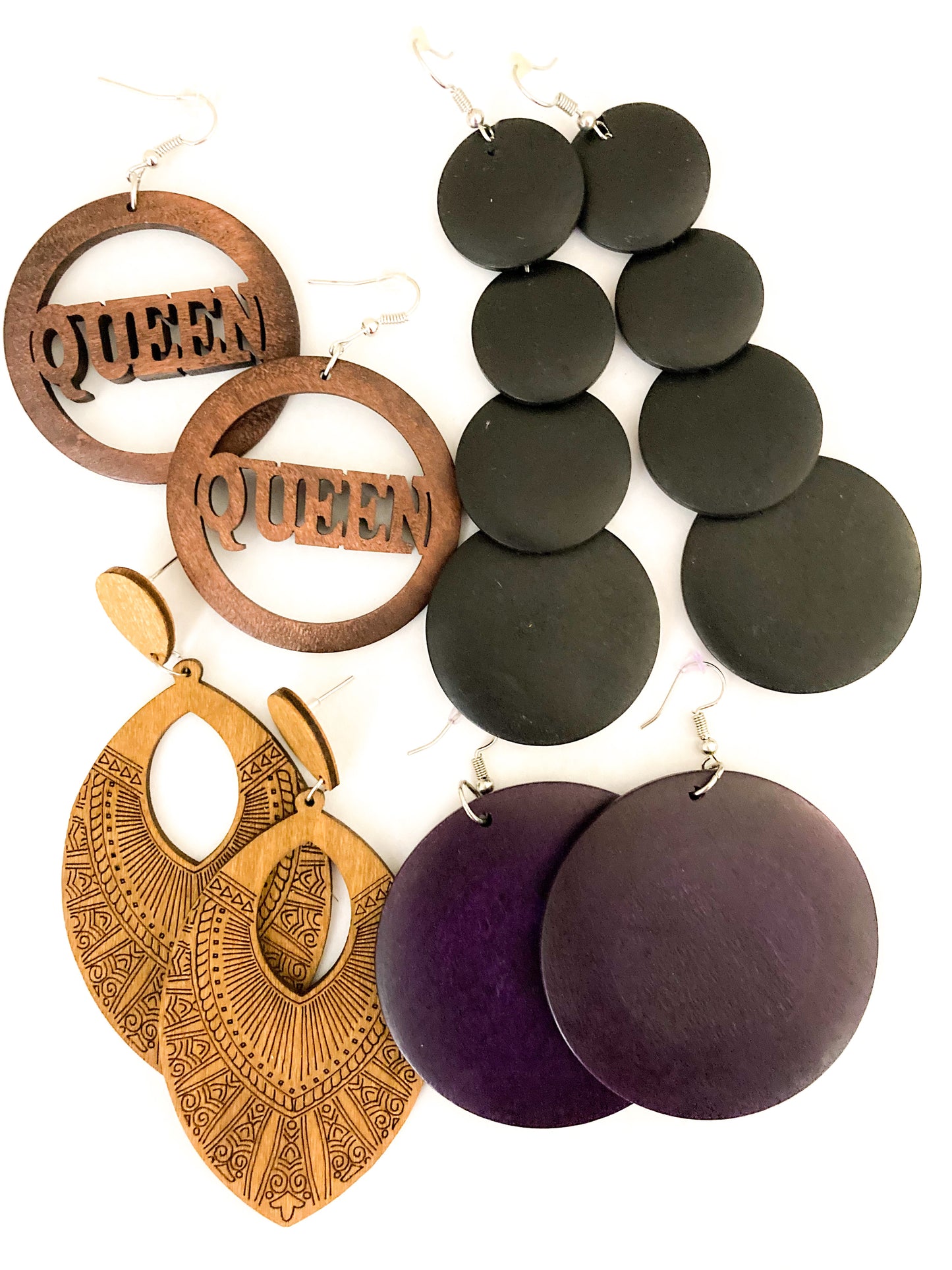 Wooden Earring Bundle