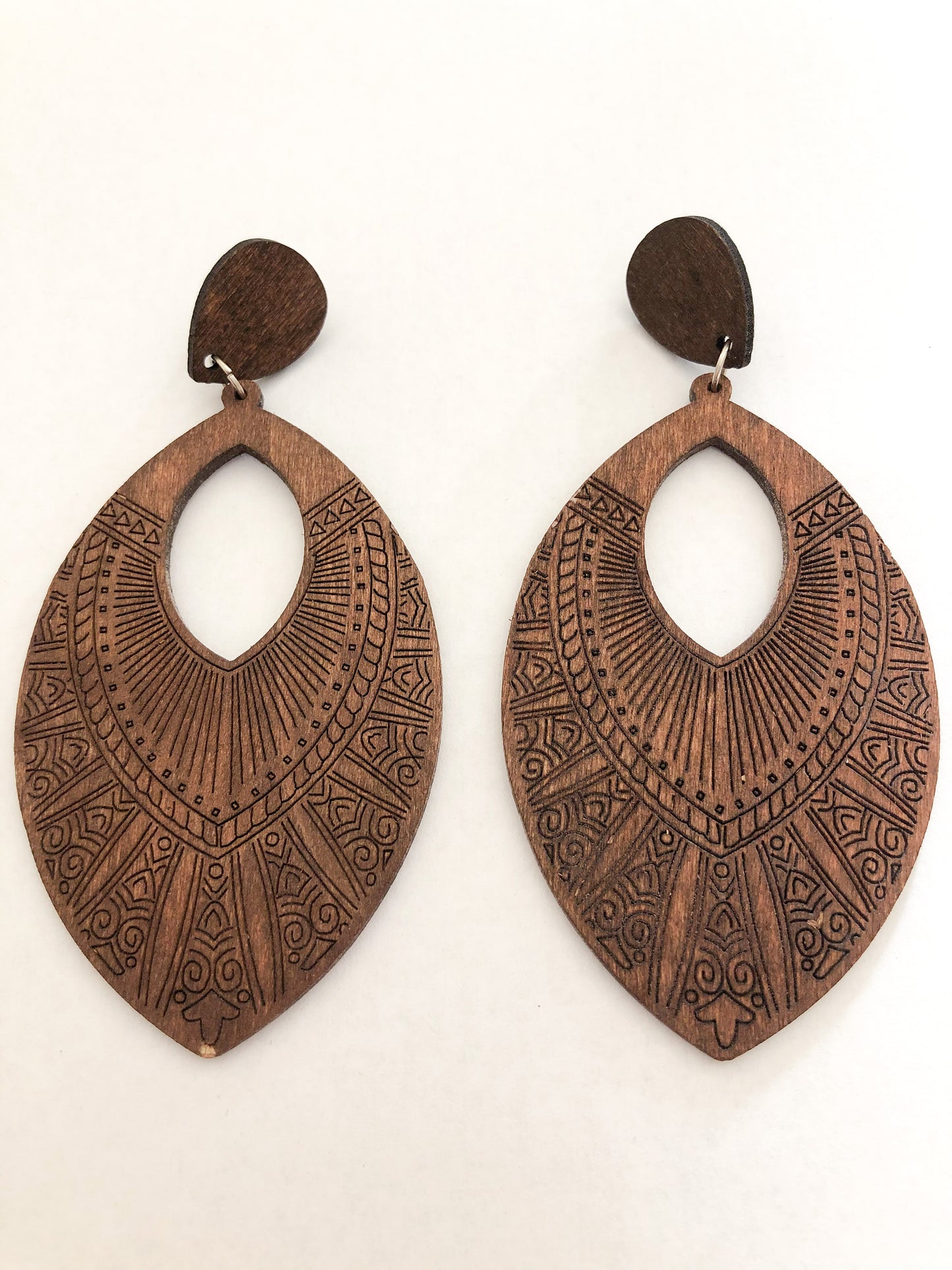 Heiress Wooden Earrings