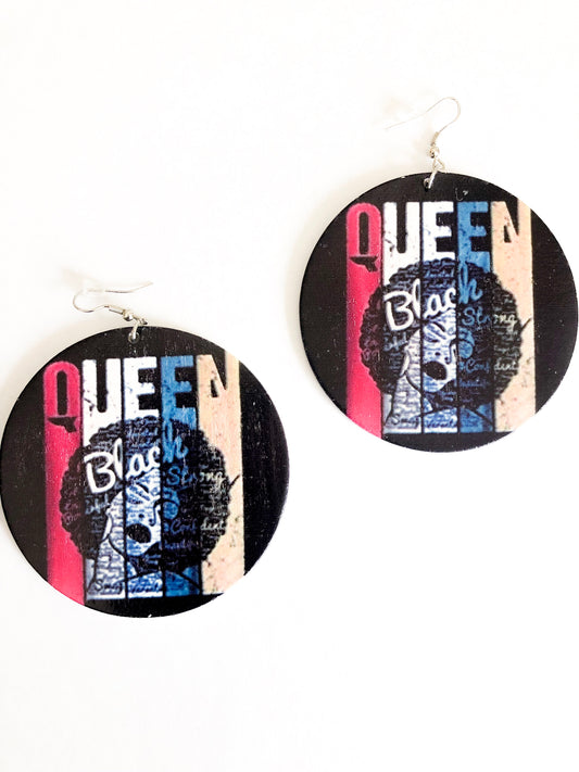 Graffiti Queen Earrings