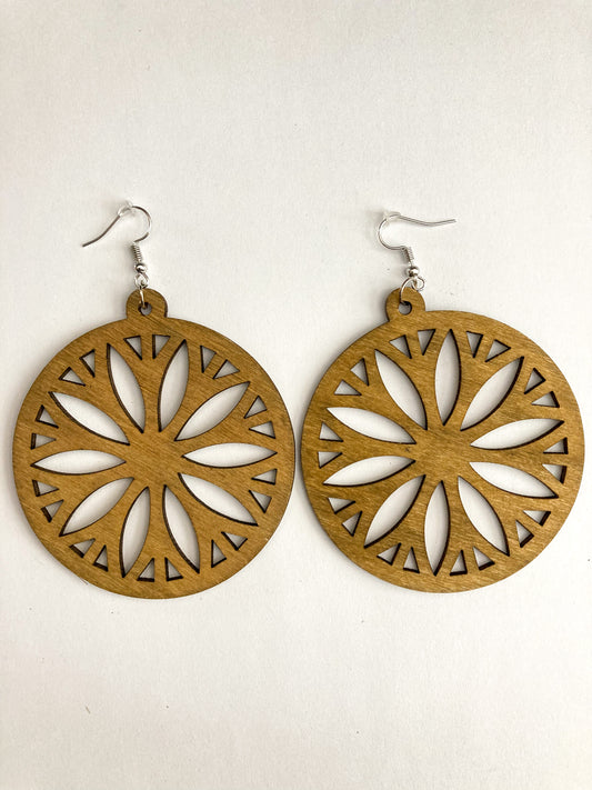 Proud Mary Wooden Earrings