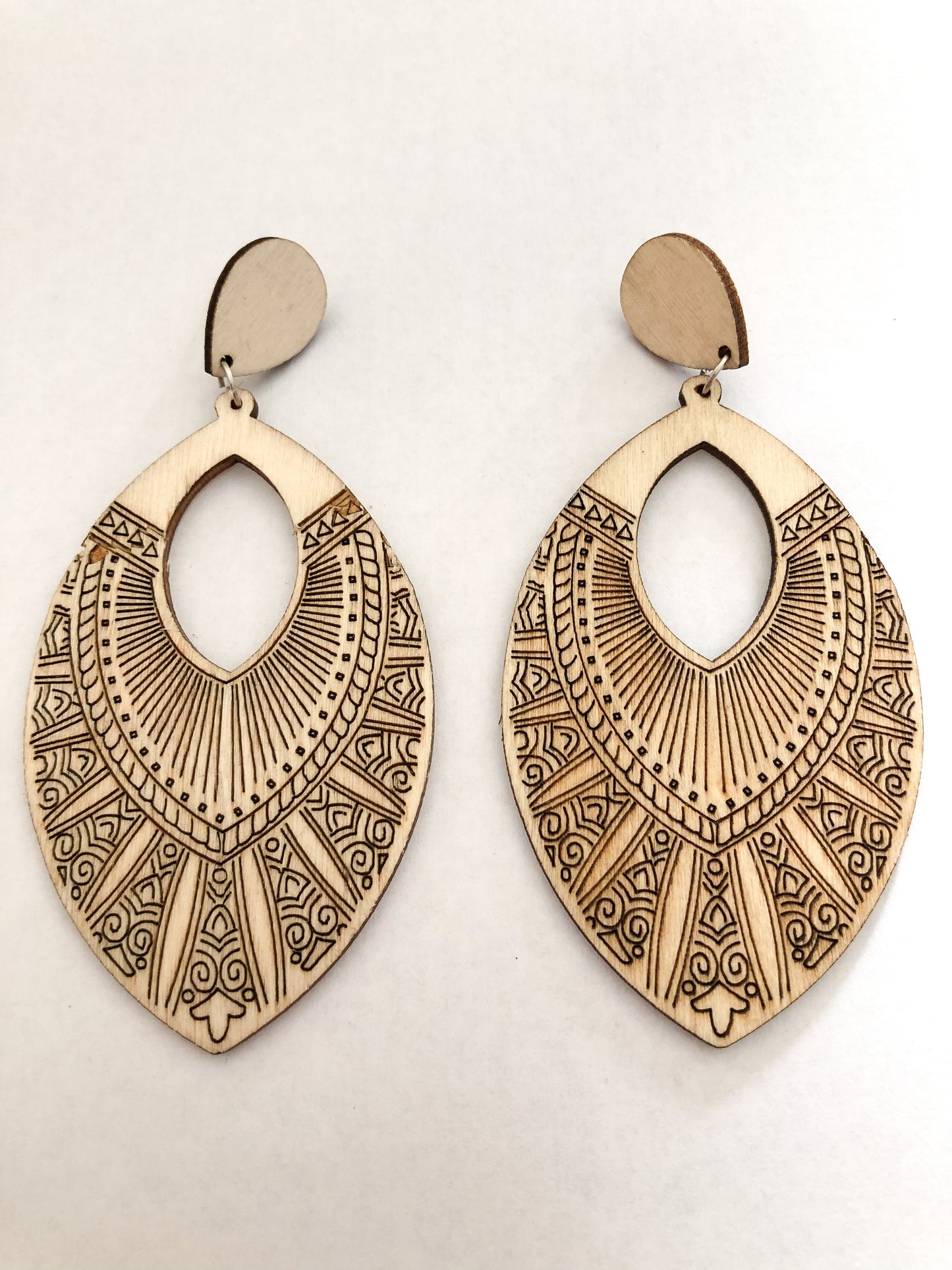 Heiress Wooden Earrings